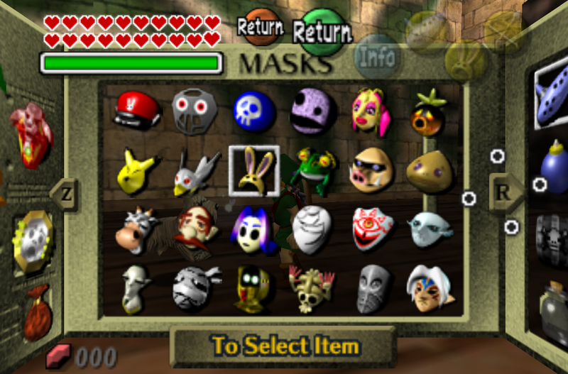 Illustration for article titled ​Hidden Treats in... Majora's Mask